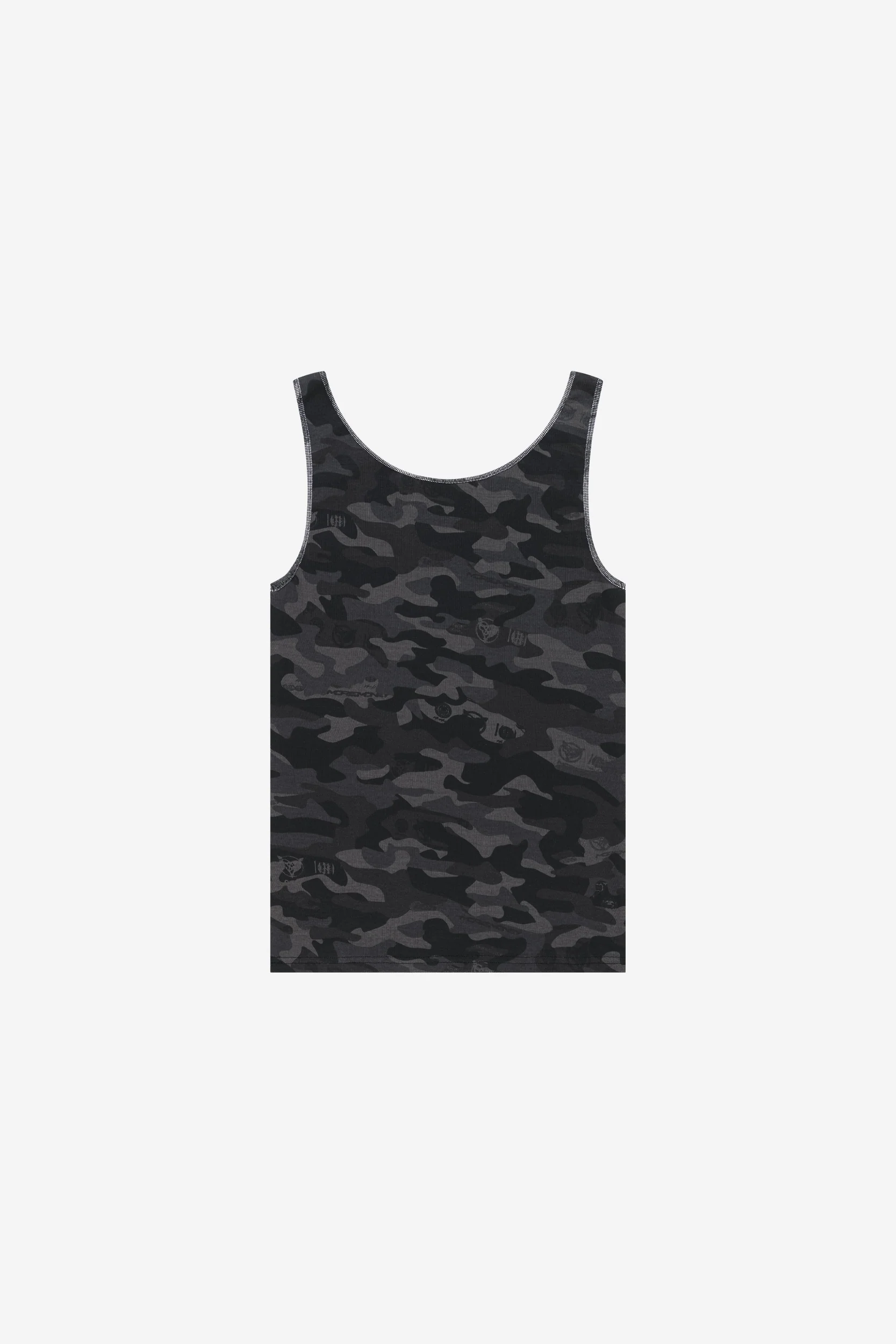 CAMO GIRLS TANKTOP BLACK - Image 3