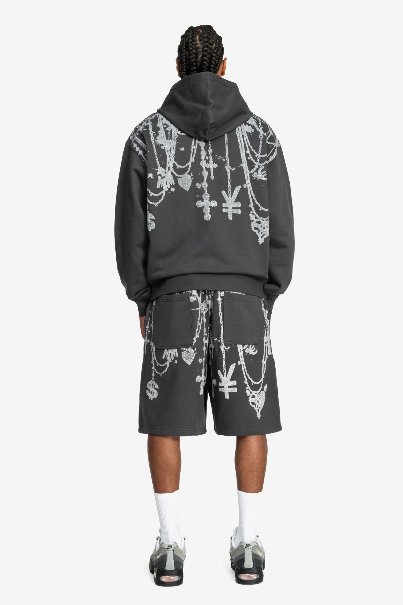 CHAINS SHORTS DARKGREY - Image 5