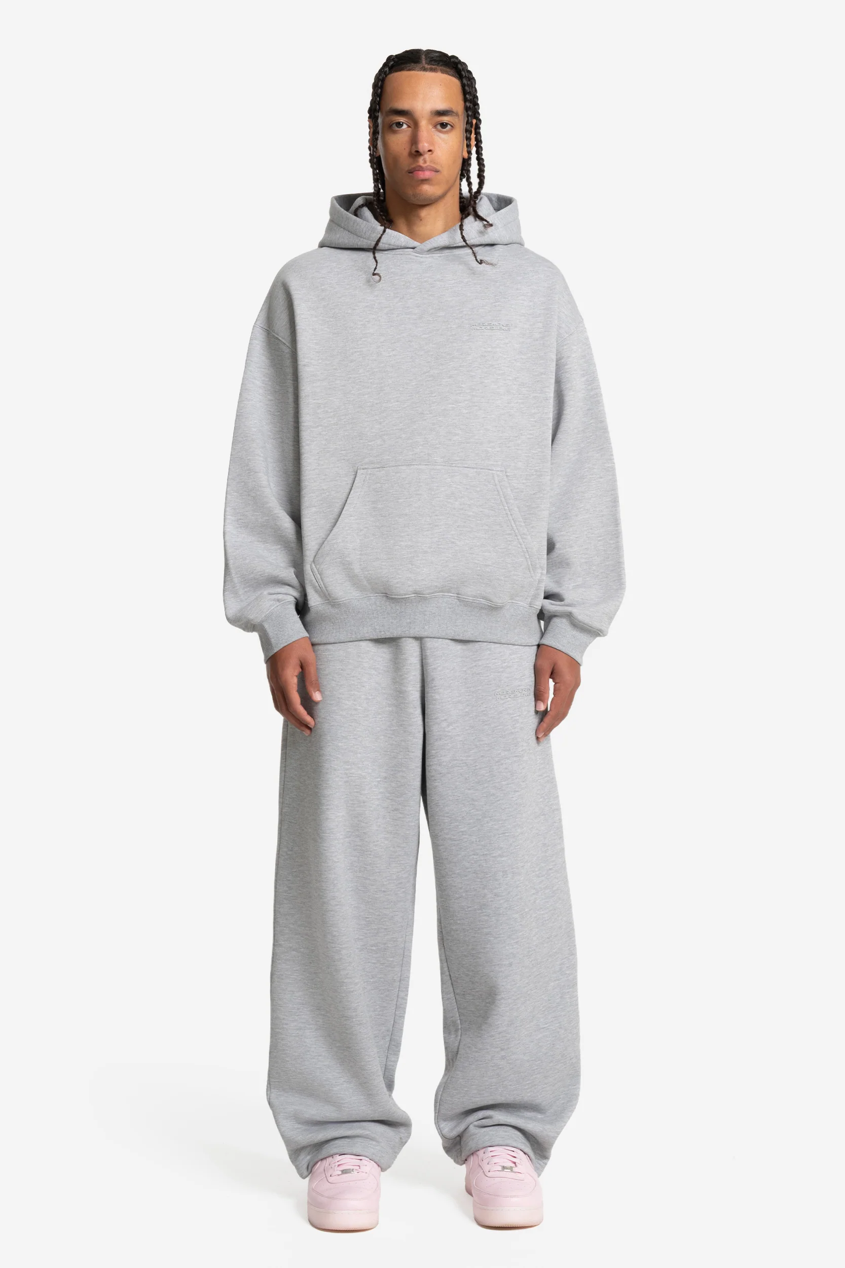 CLOUDS JOGGER GREY MELANGE - Image 3
