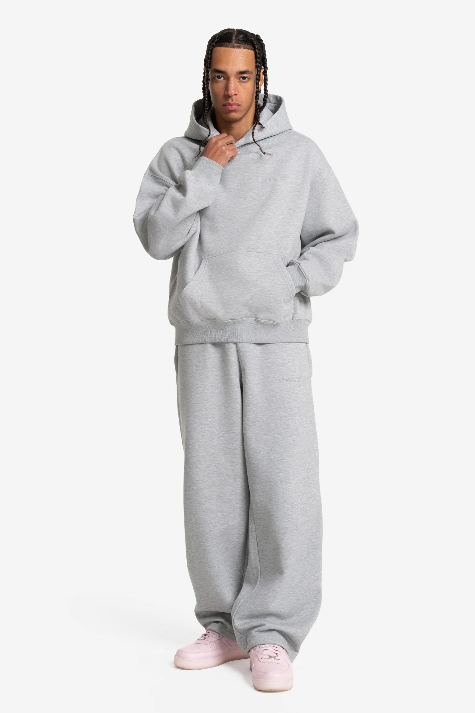 CLOUDS JOGGER GREY MELANGE - Image 4