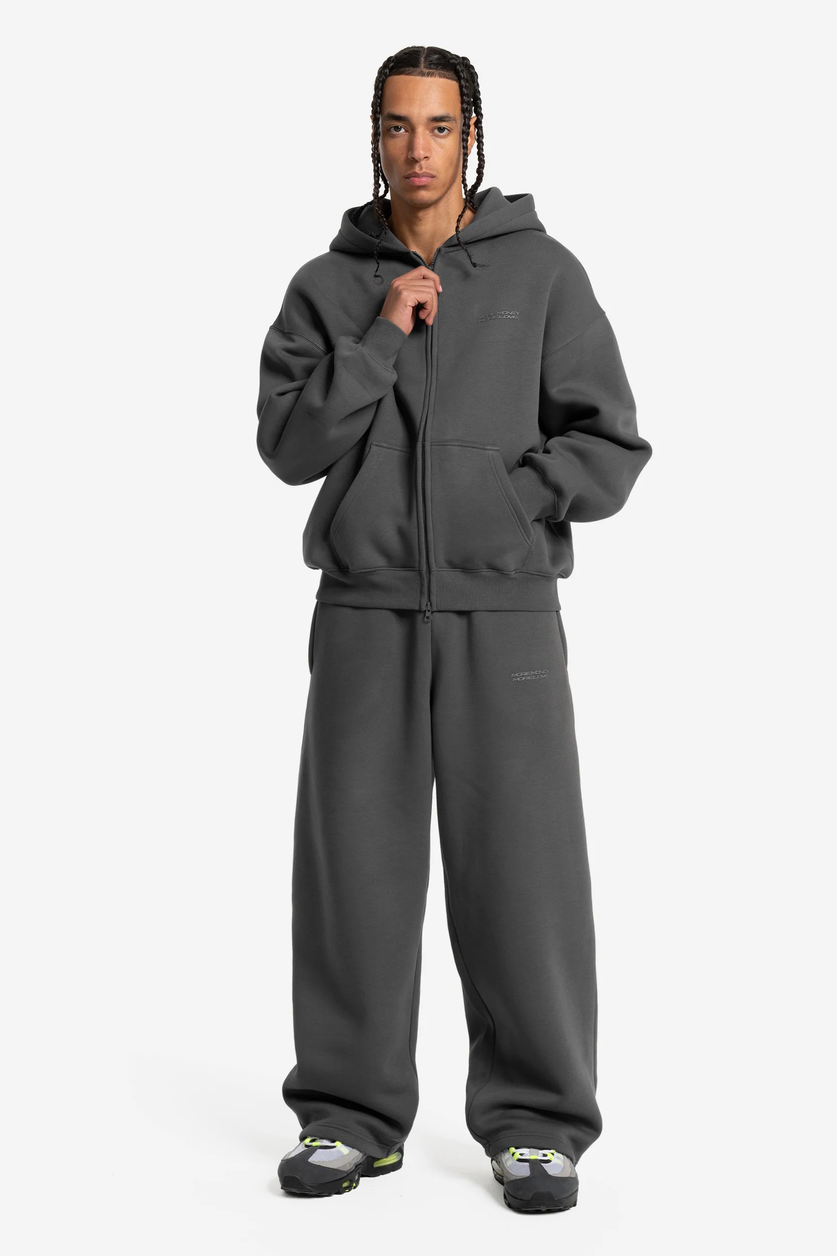 CLOUDS ZIP DARK GREY - Image 4