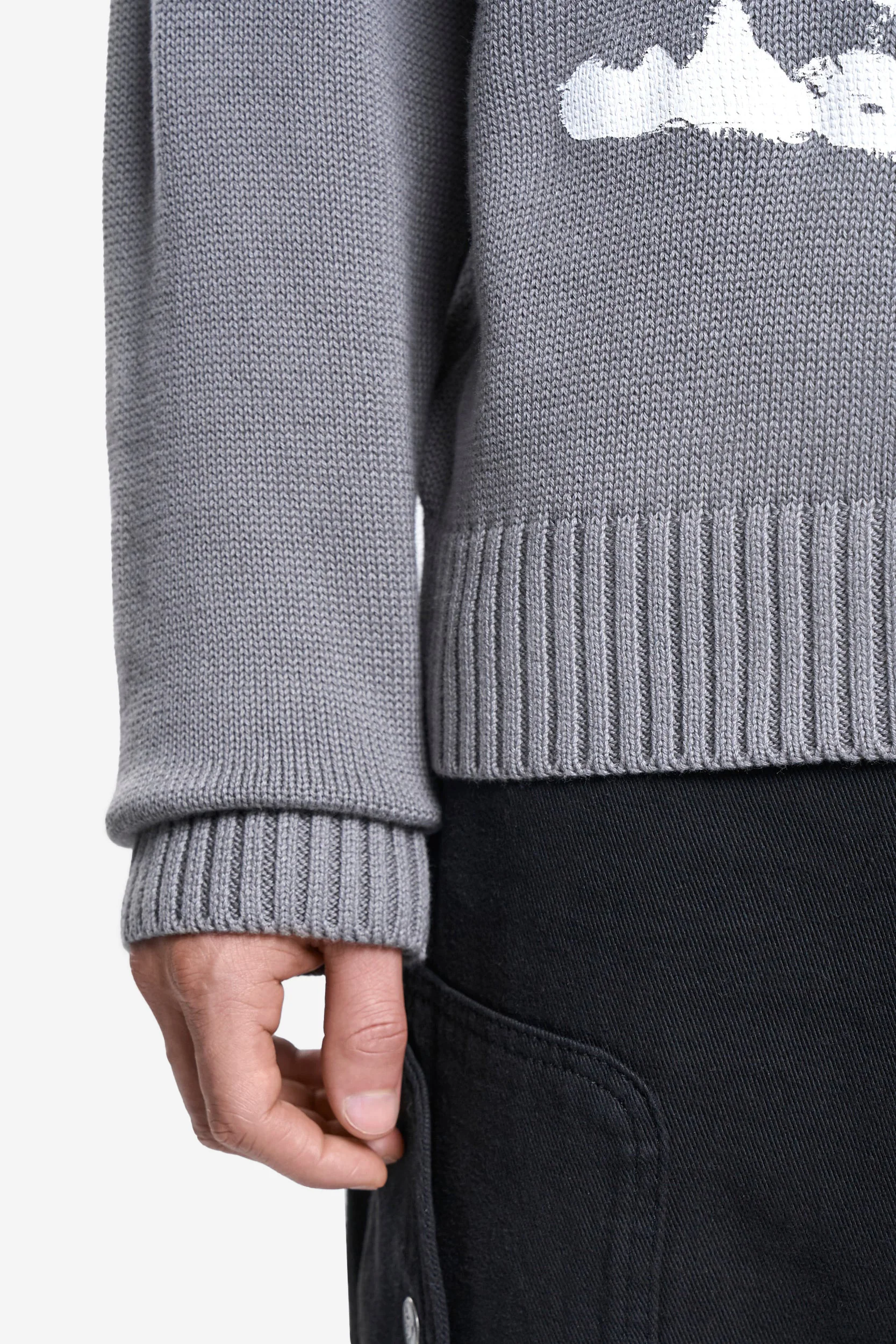 EYESIGHT KNIT GREY - Image 5