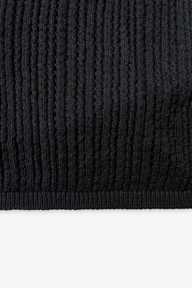 KNIT TEE JERSEY BLACK - Image 10