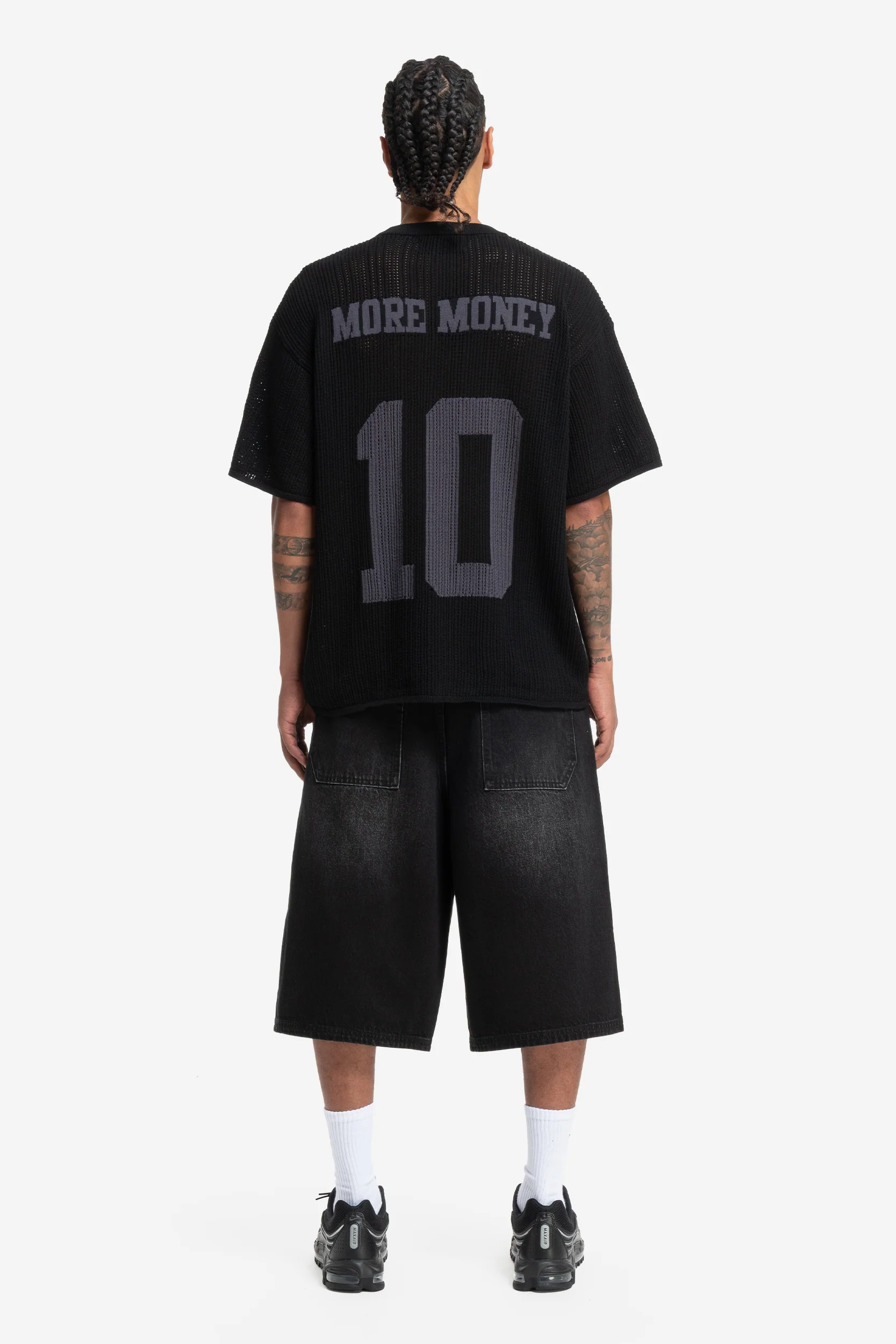 KNIT TEE JERSEY BLACK - Image 5