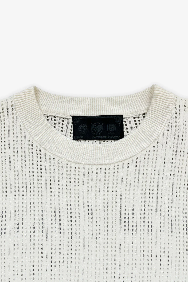 KNIT TEE JERSEY WHITE - Image 9