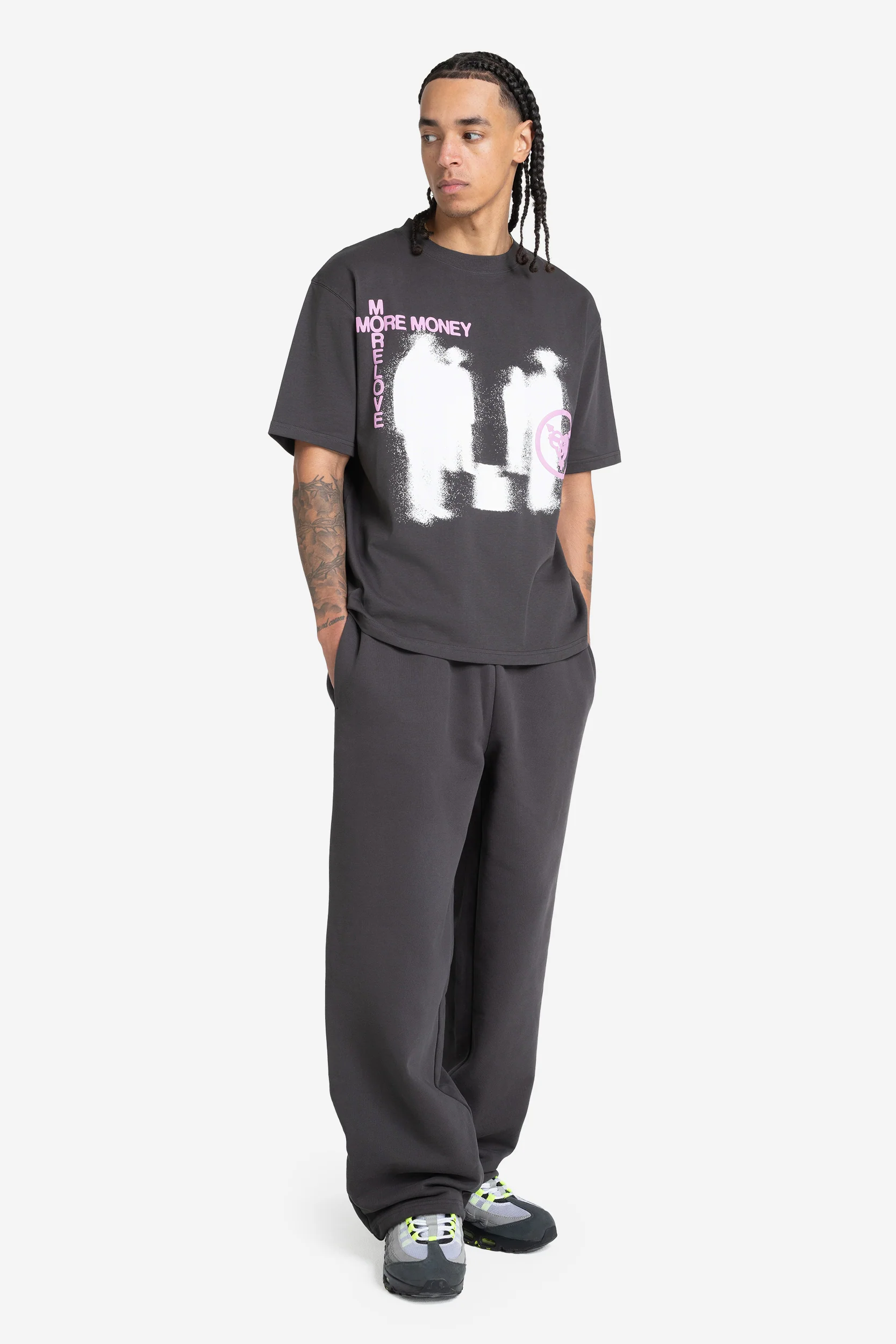 LOST BOND TEE DARK GREY - Image 3