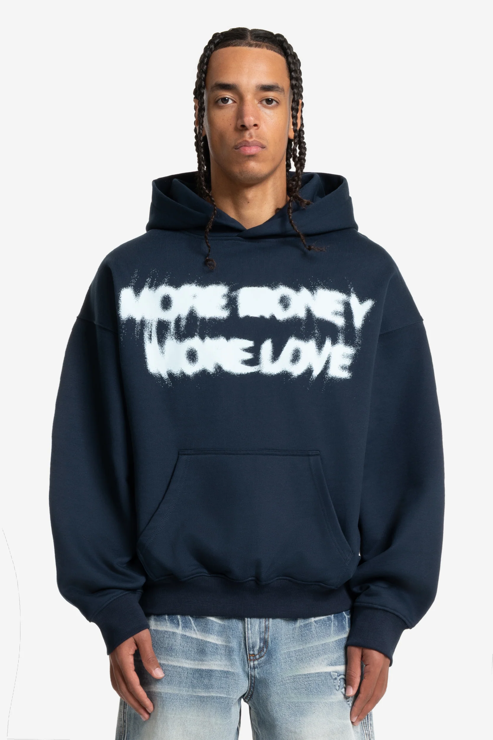 LUCID SIGHT HOODIE  NAVY - Image 2
