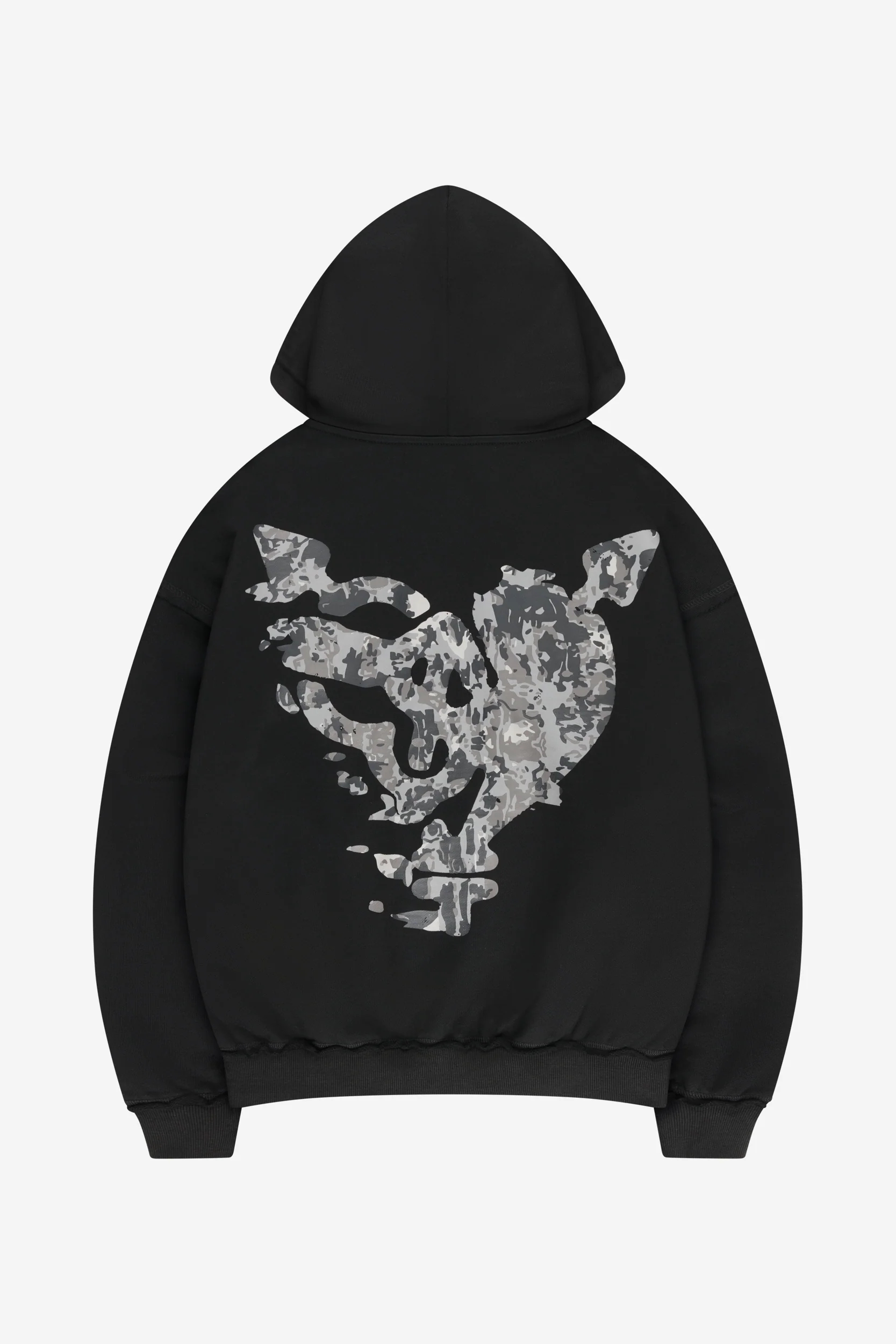 MONEY CALLING FLATLOCK ZIP + OPEN LEG JOGGER BLACK - Image 3
