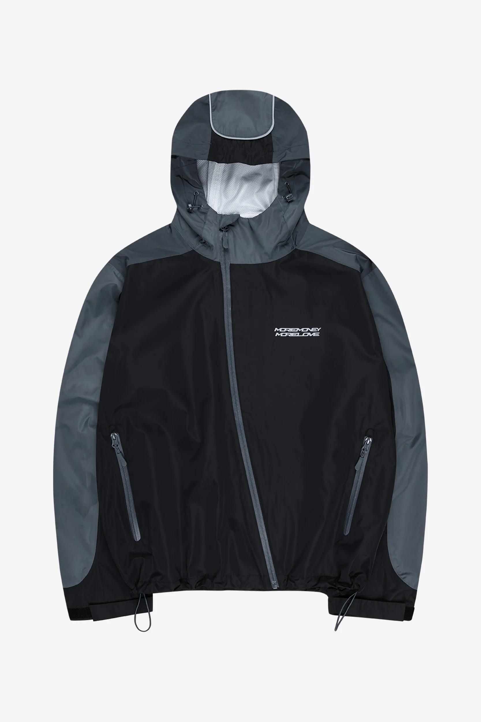 MULTIFACED SHELL JACKET BLACK NOTES