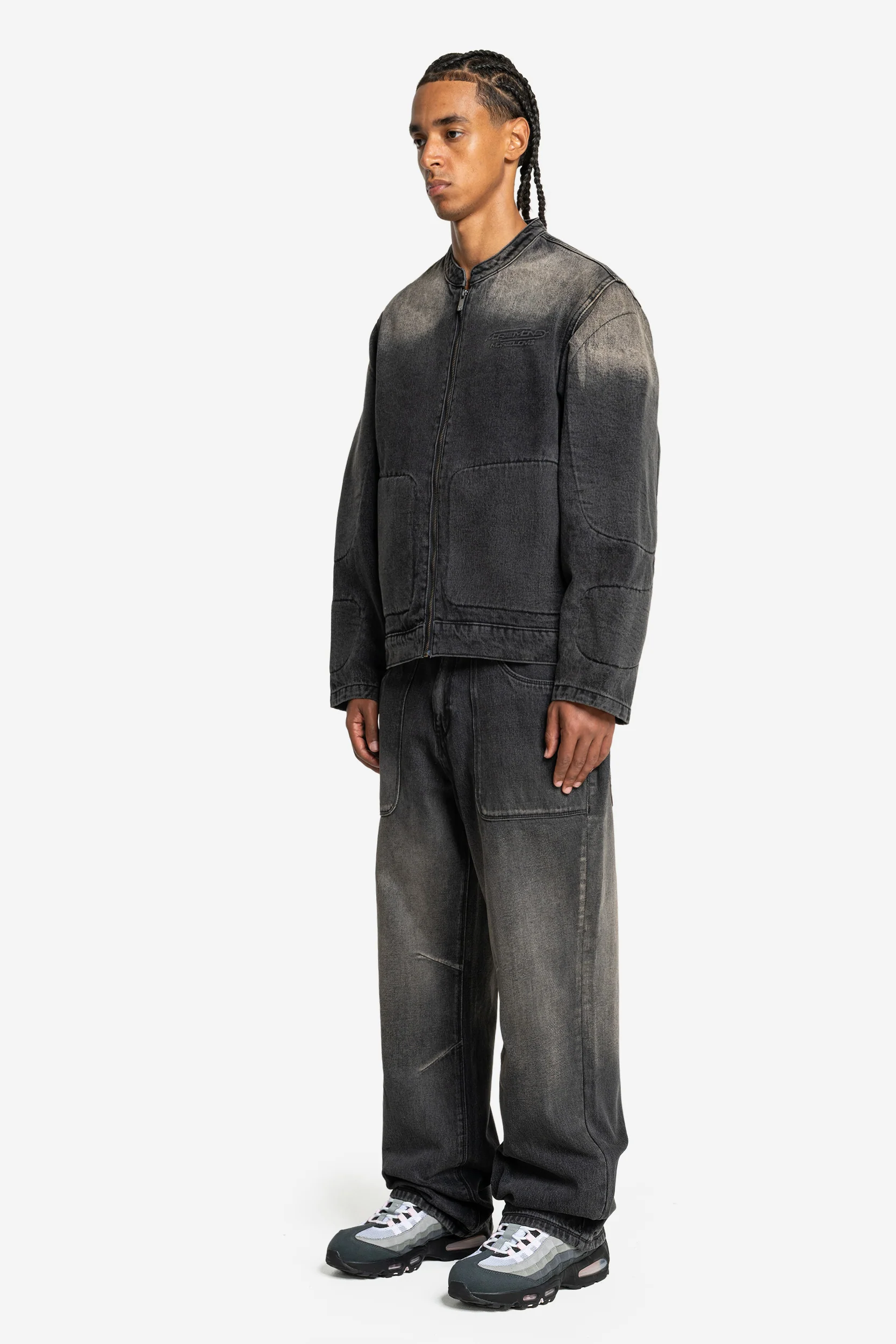 PADDED DENIM JACKET - Image 3