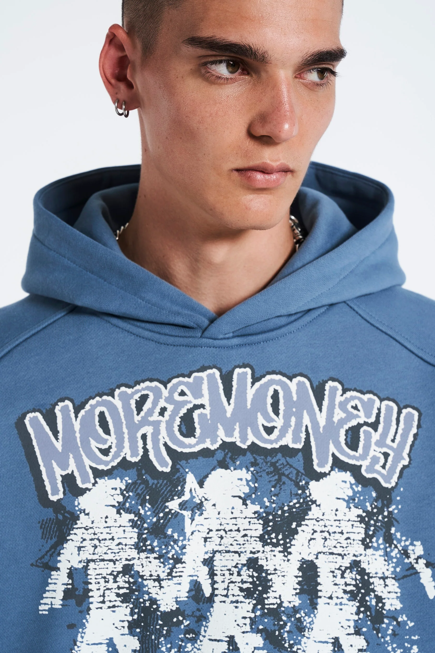 PAPERDOLL HOODIE NIGHTSHADE BLUE - Image 4