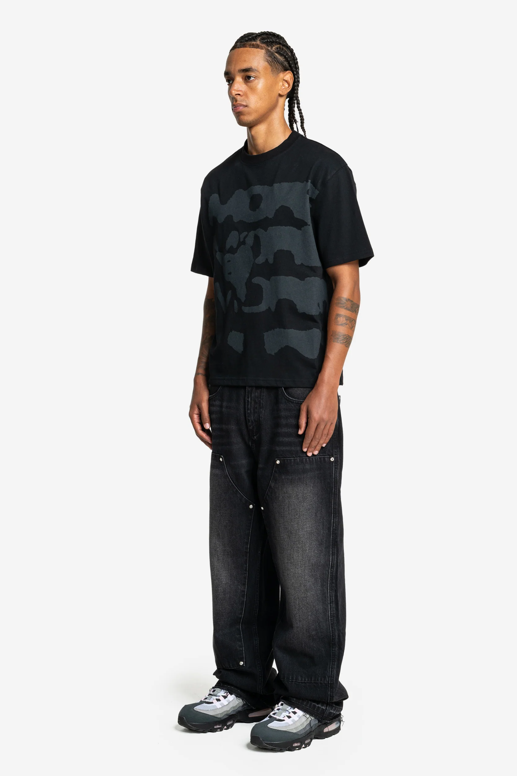 RADIANT CASH TEE ALL BLACK - Image 3