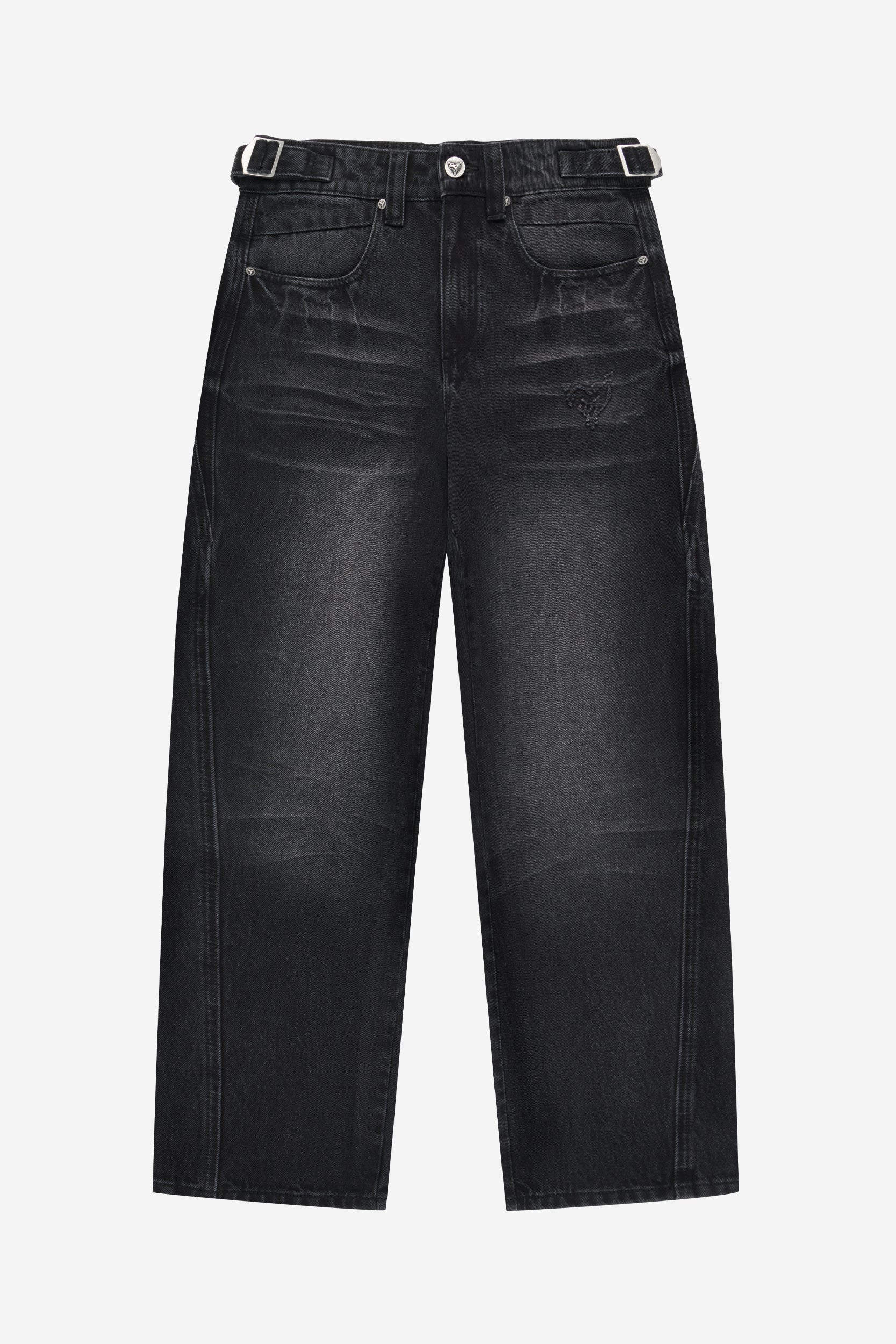 RADIANT CASH TEE ALL BLACK + DISTINCTIVE DENIM BLACK - Image 5
