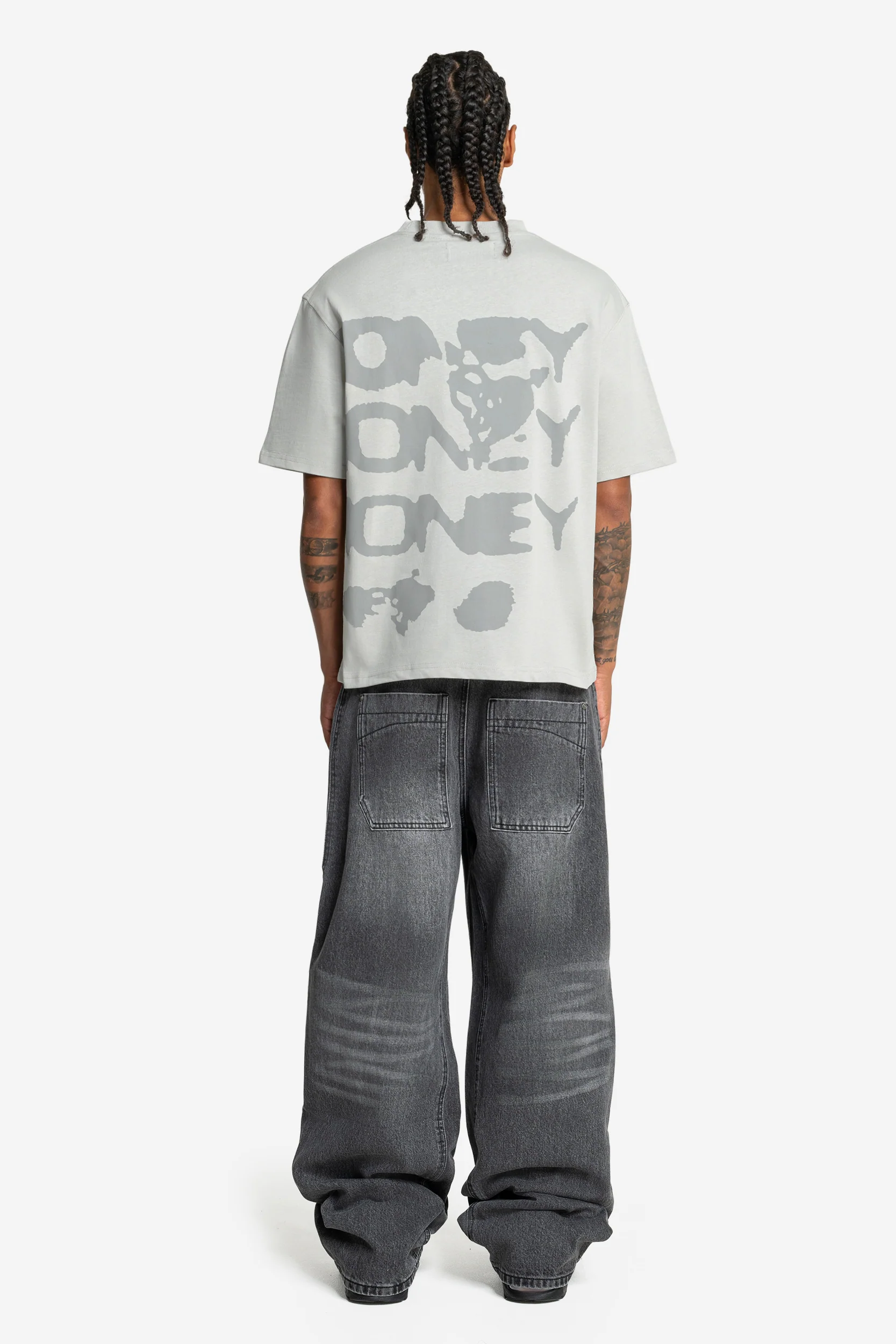 RADIANT CASH TEE LIGHT GREY - Image 5