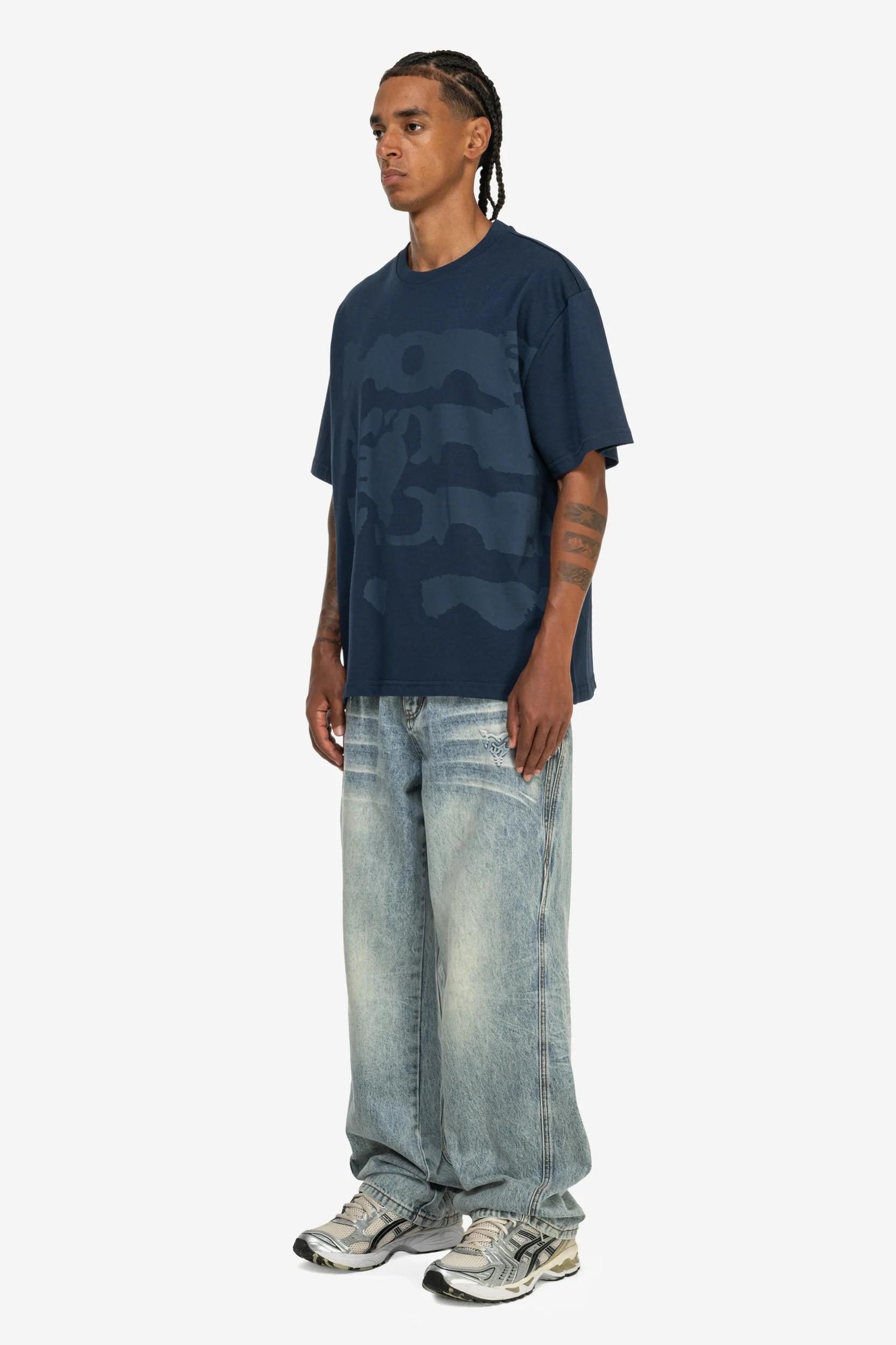 RADIANT CASH TEE NAVY - Image 3