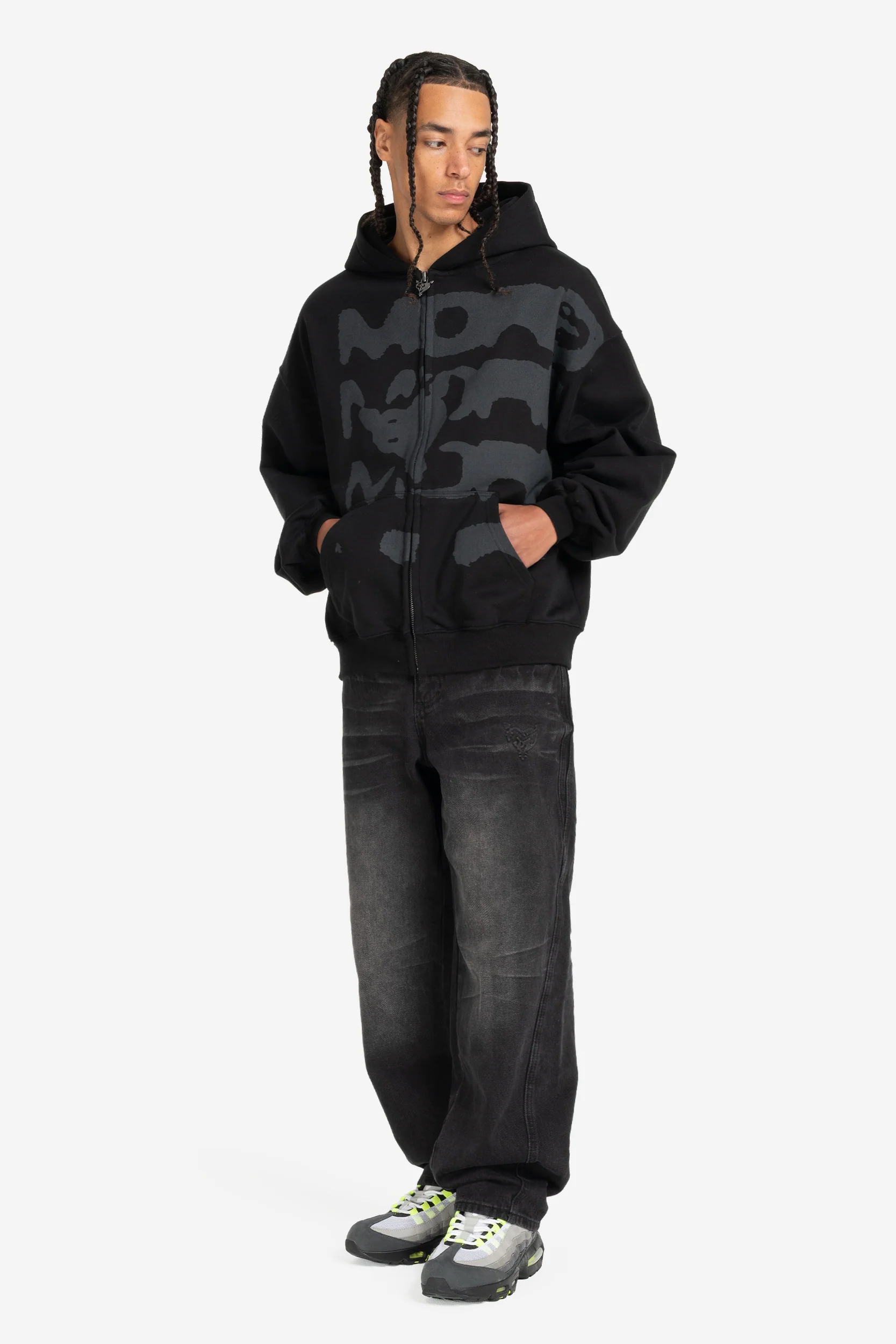 RADIANT CASH ZIP ALL BLACK - Image 4