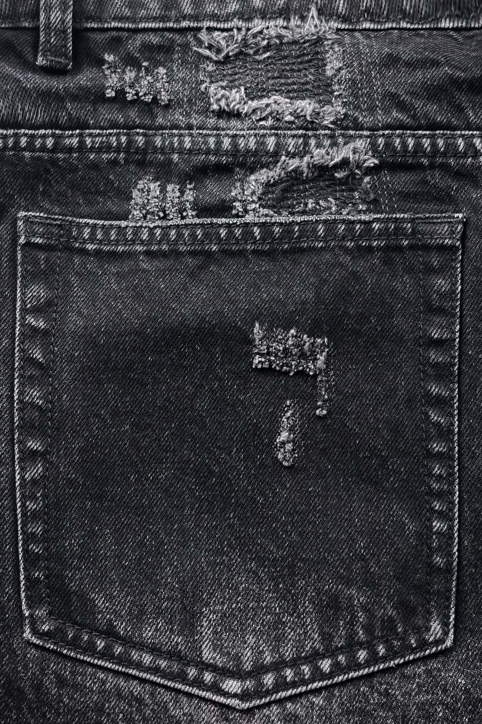 REPAIR DENIM BLACK IRON - Image 11