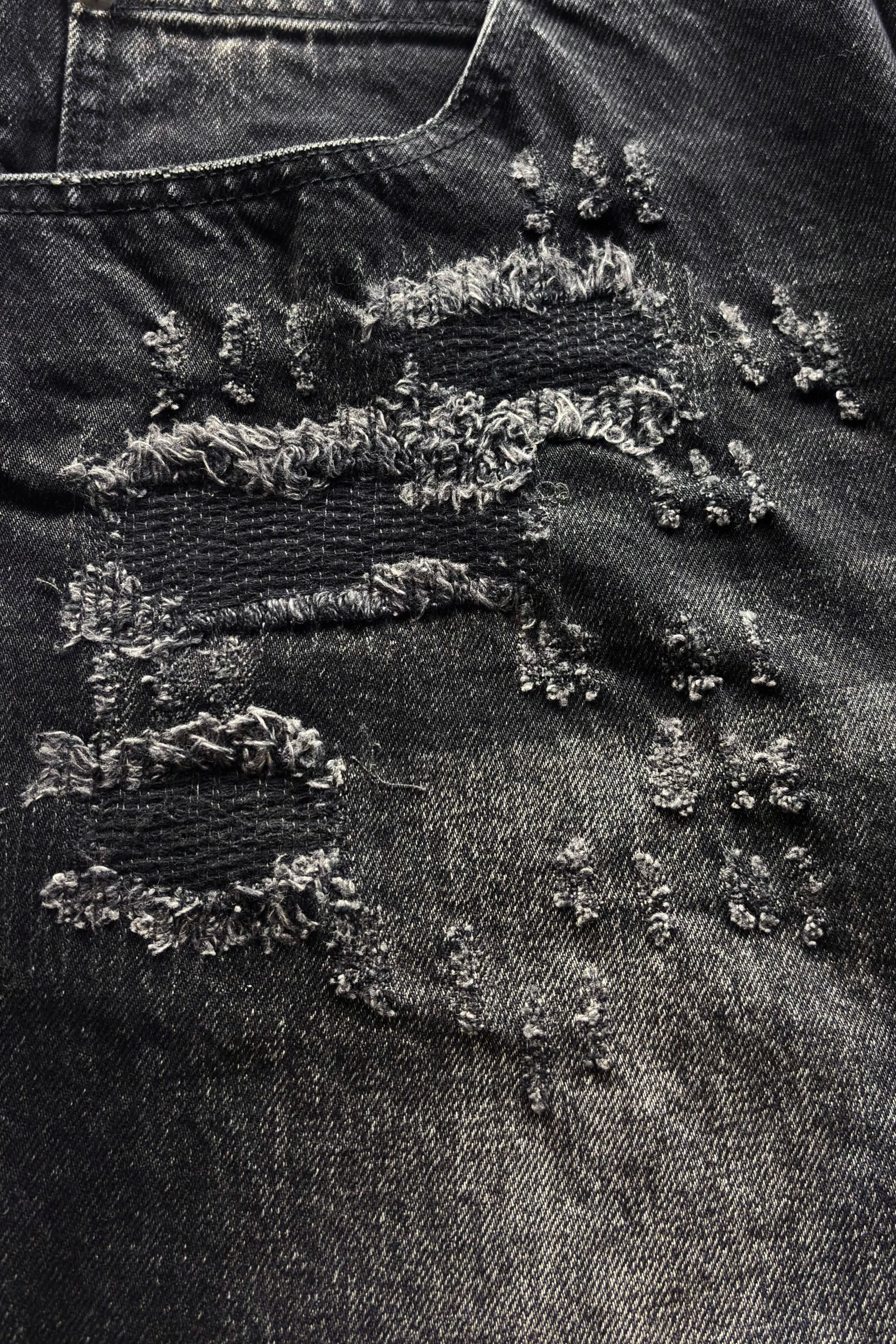REPAIR DENIM BLACK IRON - Image 7