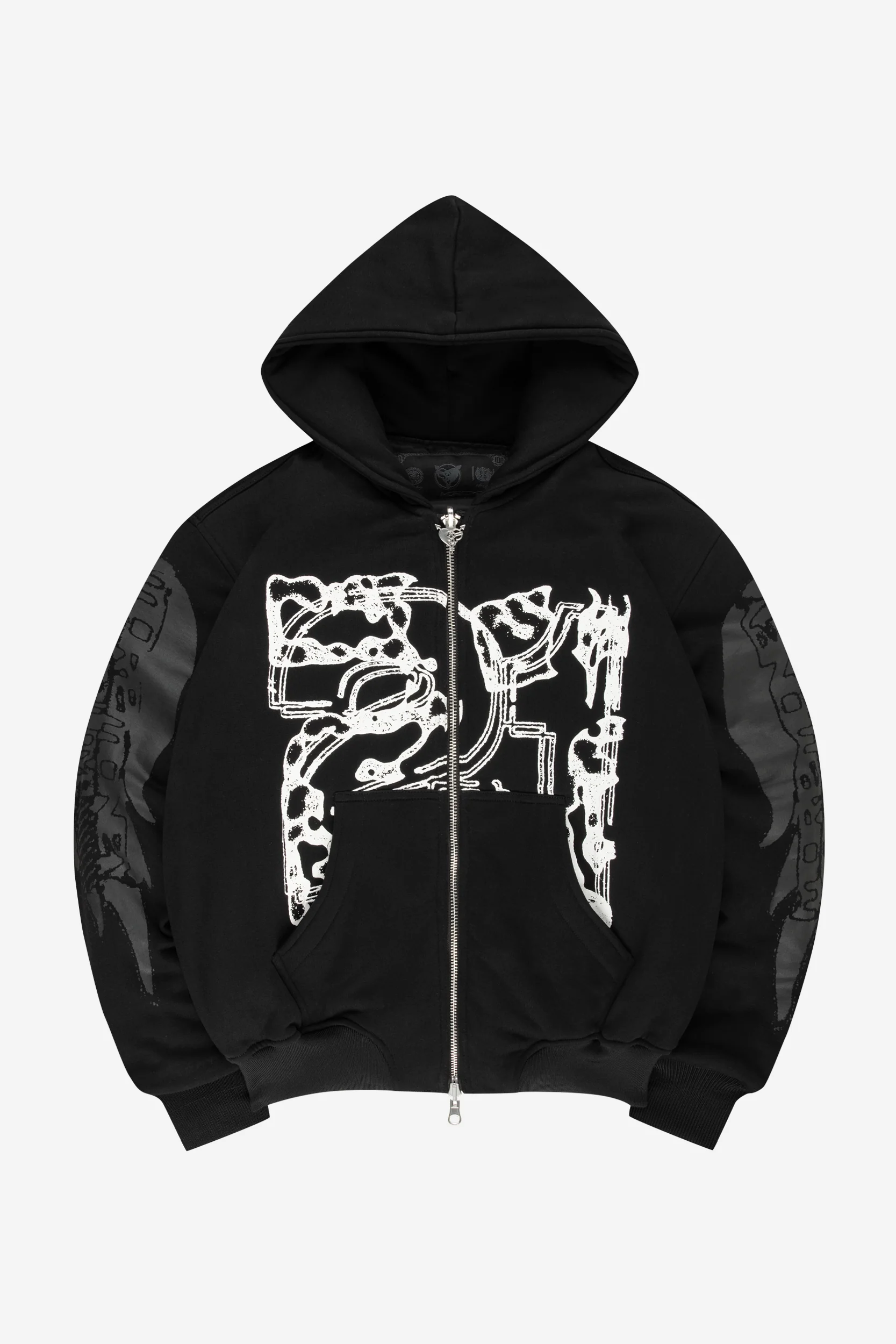 REVERSIBLE BOMBER JACKET BLACK - Image 4