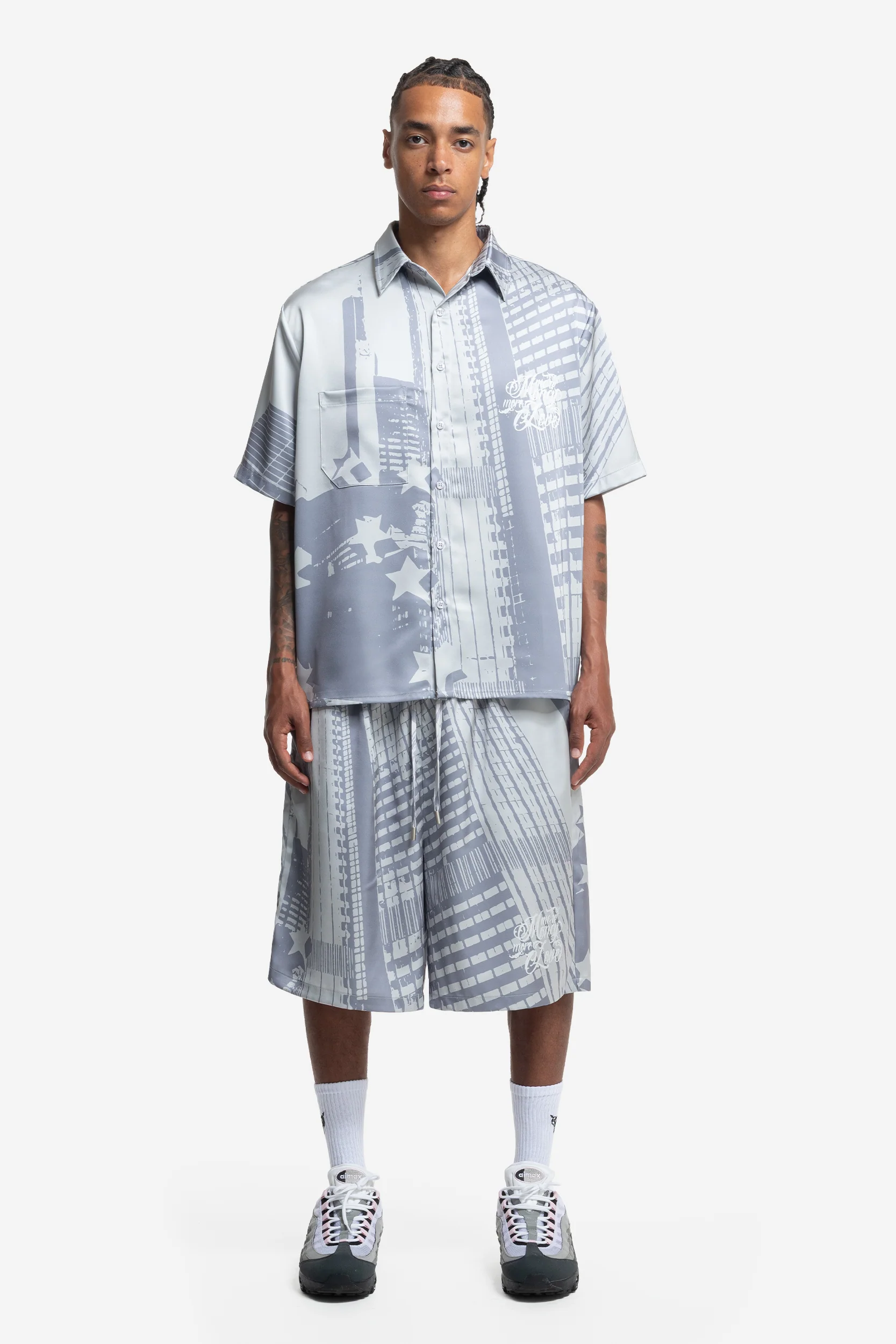 SATIN SHIRT WHITE - Image 4
