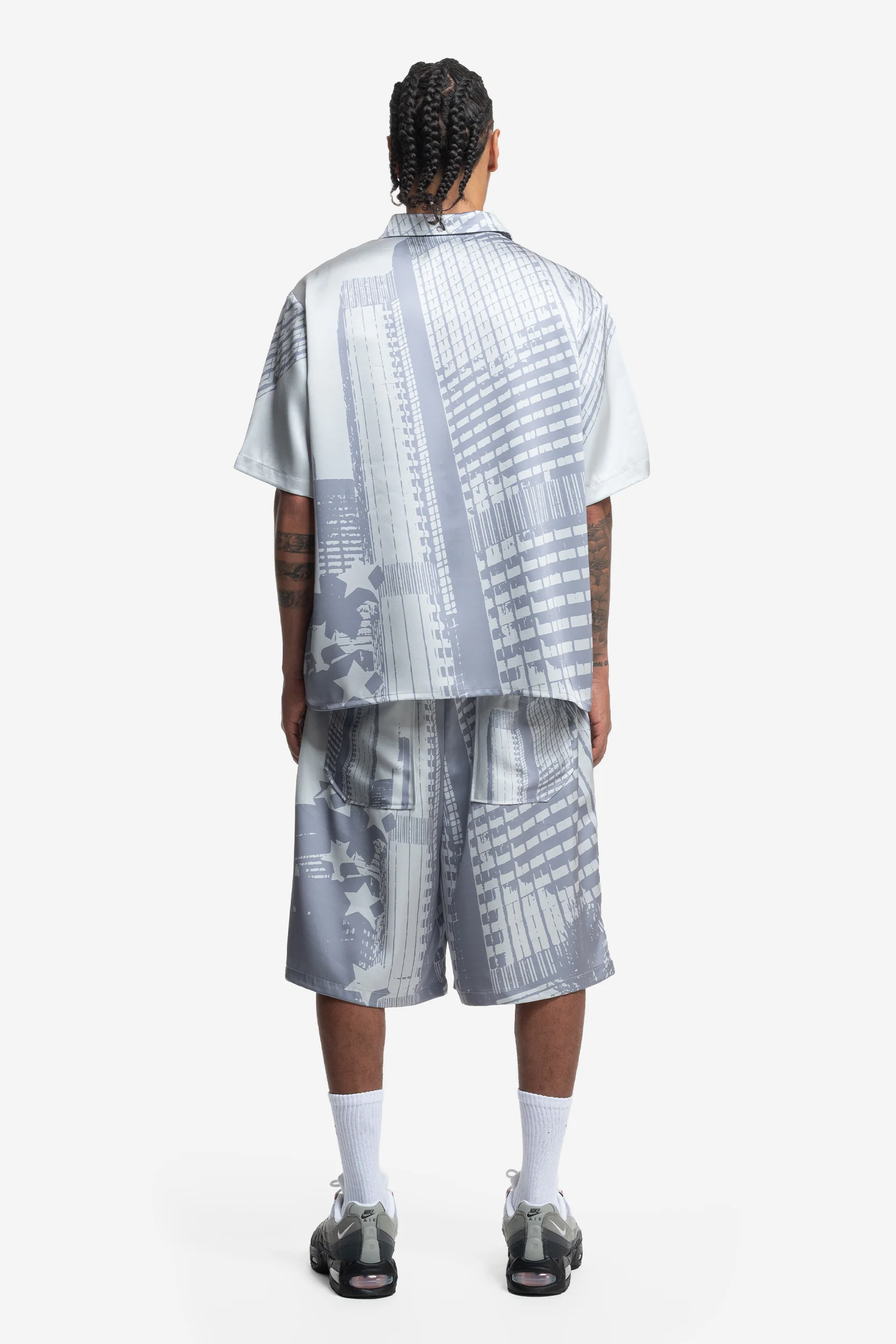 SATIN SHIRT WHITE - Image 5