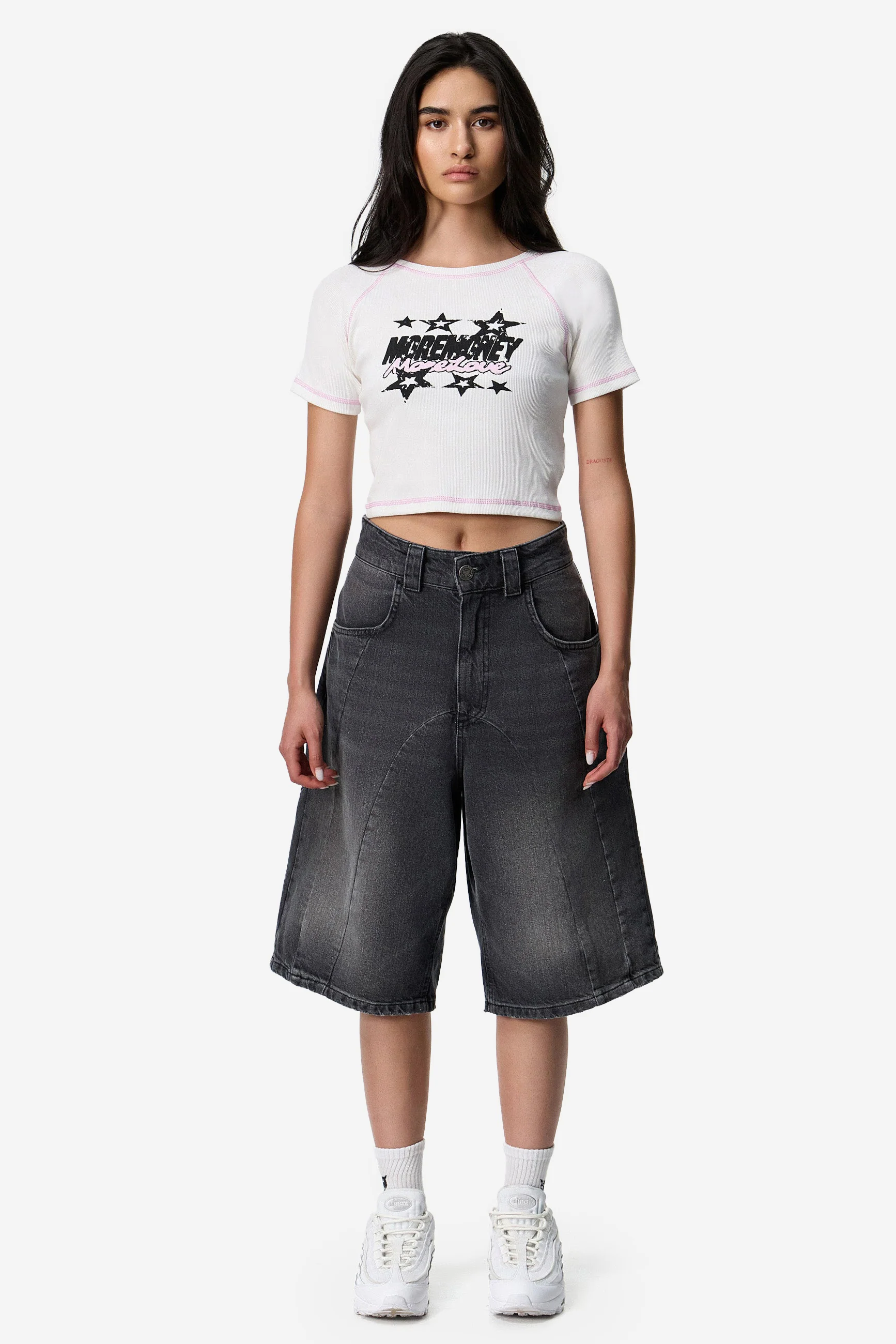 STARLIGHT CROP TOP WHITE - Image 4