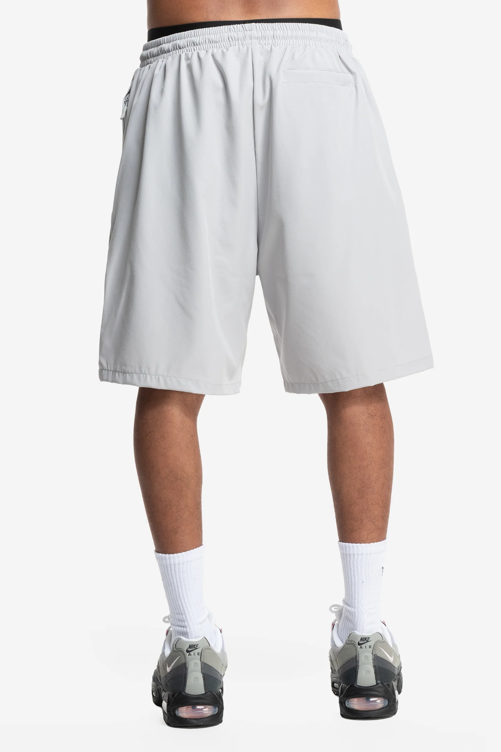 SWIM SHORTS LIGHT GREY - Image 4