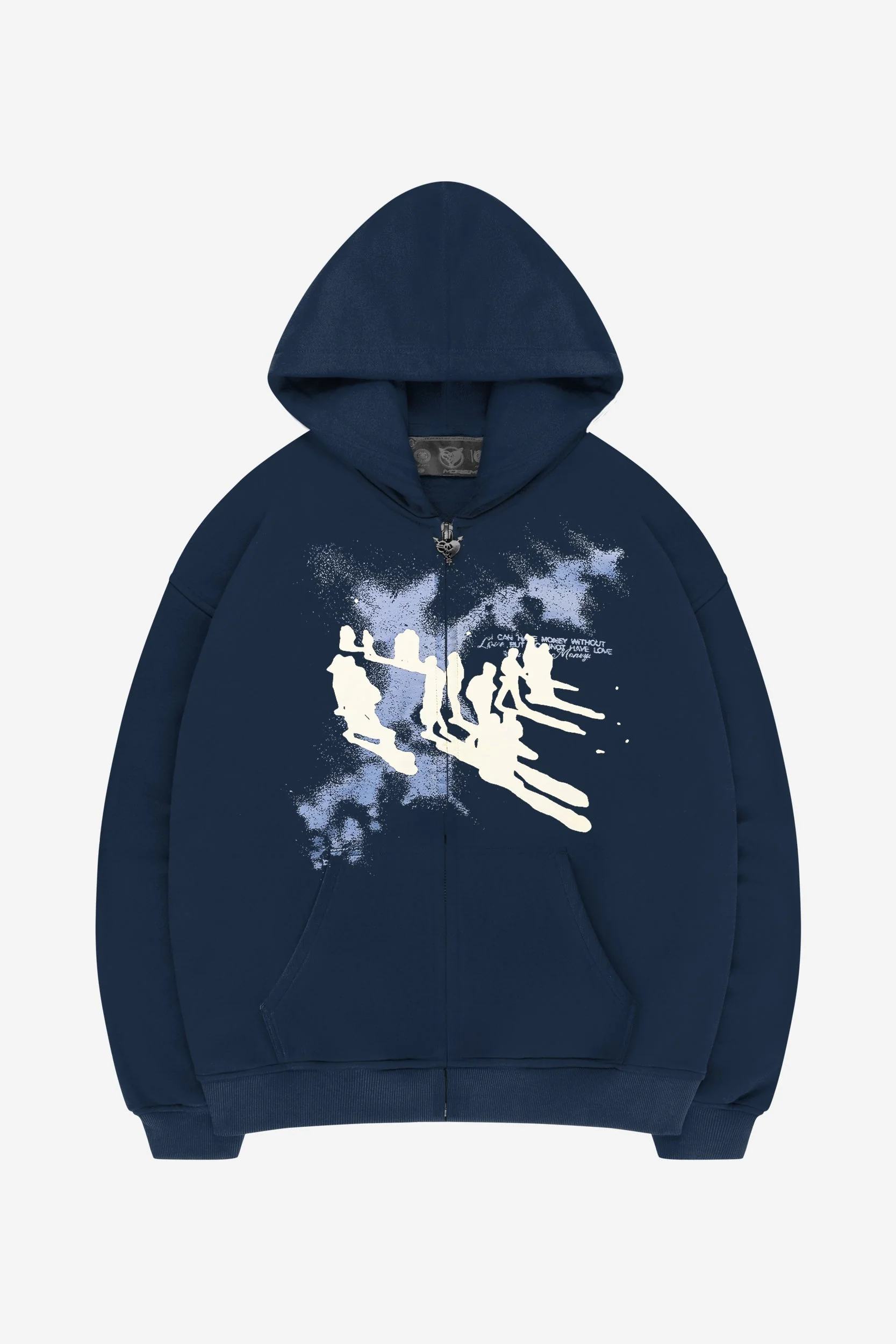 TRANSCENDENTAL ZIP NAVY + OPEN LEG JOGGER NAVY - Image 2