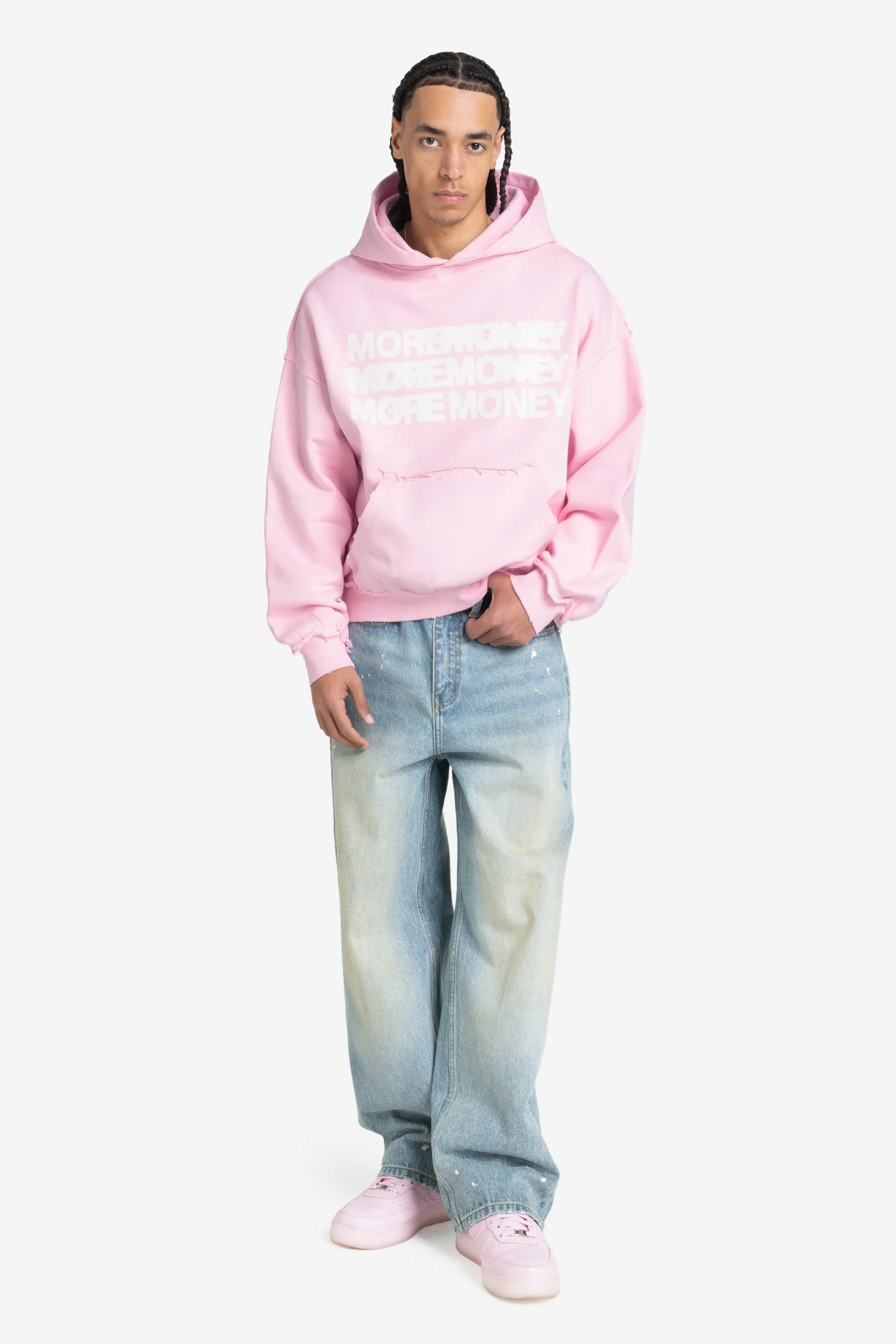 TRIOLOGY HOODIE PINK - Image 3