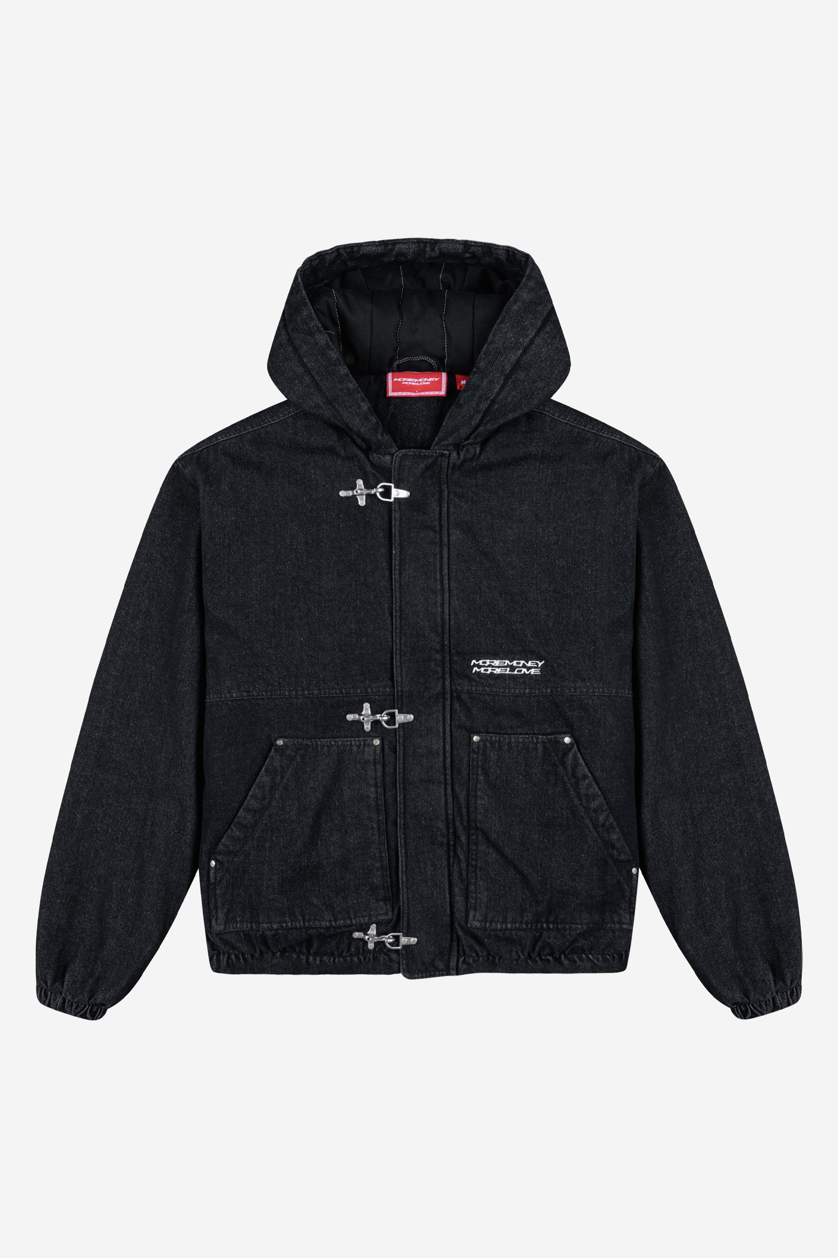 UTILITY DENIM JACKET BLACK IRON + REPAIR DENIM BLACK IRON - Image 2