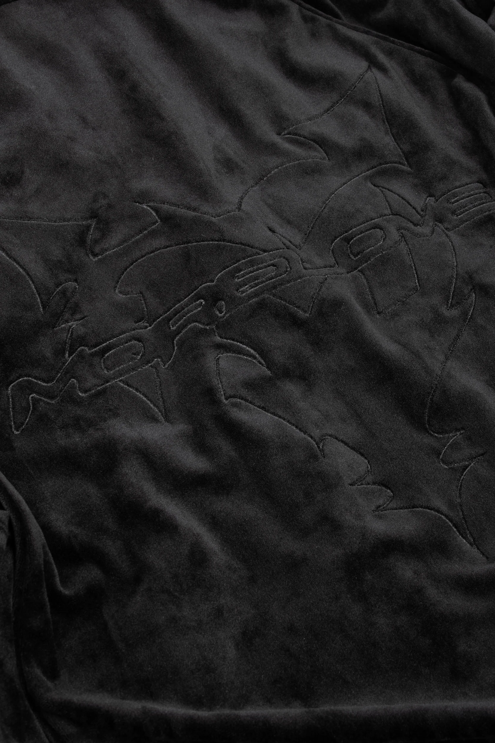 VELOUR JACKET BLACK - Image 5